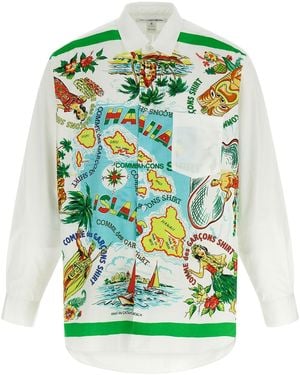 Comme des Garçons Cotton Shirt - Green