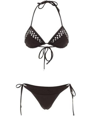 The Attico Bikini 'Il Primo Bagno' - Nero
