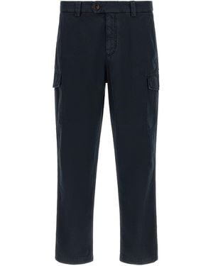 Brunello Cucinelli Cargo Trousers - Blue