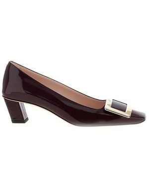 Roger Vivier Décolleté 'Belle Vivier' - Marrone