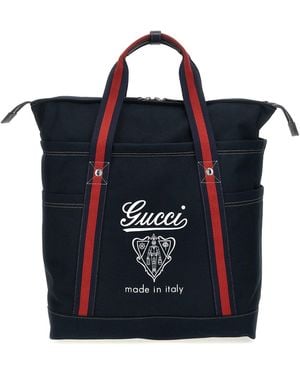 Gucci Großes Wappen, Einkaufen - Blau