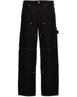 Givenchy 'Zip Off Carpenter' Jeans - Black