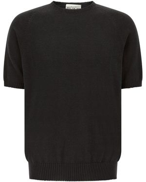 Ma'ry'ya Pullover Aus Baumwolle - Schwarz