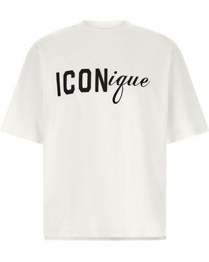 DSquared² 'iconique' T-shirt - White