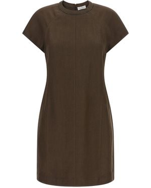 Brunello Cucinelli 't-shirt' Dress - Brown