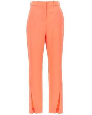 Balmain Pantalone Spacchi Laterali - Arancione
