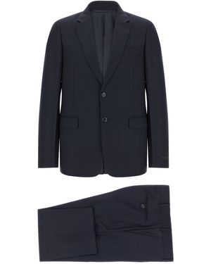 Prada Pinstriped Dress - Blue
