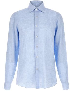 Borriello Linen Shirt - Blue