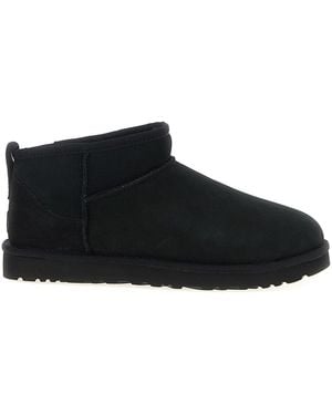 UGG 'Classic Ultra Mini' Ankle Boot - Black