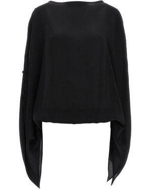 DI.LA3 PARI' 'cristina' Blouse - Black