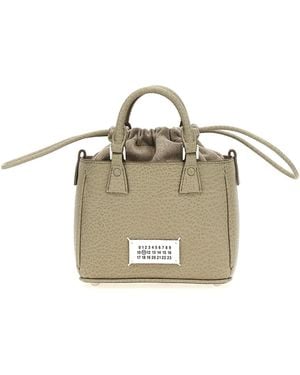 Maison Margiela Schultertasche '5Ac Micro' - Mettallic