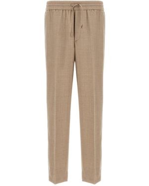 Brioni 'asolo' Trousers - Natural