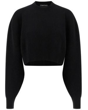 Tom Ford Maglia Cashmere - Nero