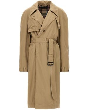 Balenciaga Coats - Natural