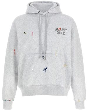 GALLERY DEPT. 'gd Paint Logo' Hoodie - White