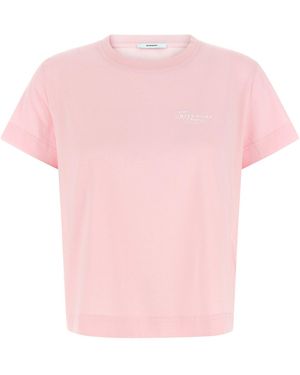 Givenchy T-shirt 'logo Stamp' - Pink