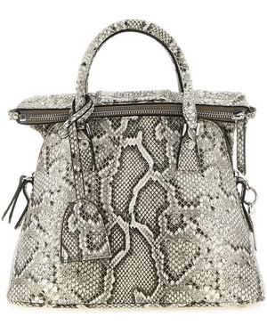 Maison Margiela '5ac Classique' Mini Shoulder Bag - Metallic