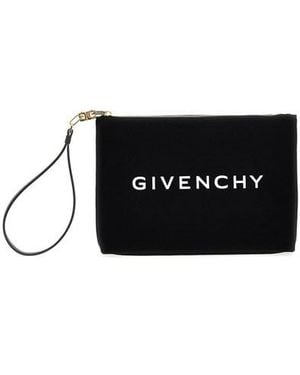Givenchy Pouch tela grande - Nero