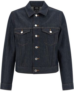 A.P.C. 'dion' Jacket - Blue