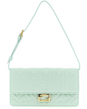 Fendi Geldbörse "Baguette" An Der Kette - Grün