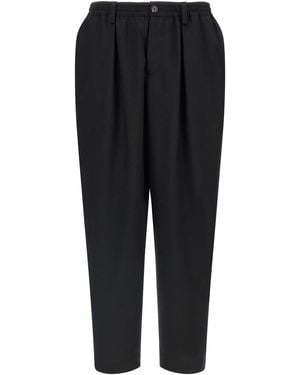 Marni Cropped Trousers - Black