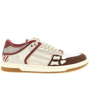 Amiri 'xl Skel Top Low' Trainers - White