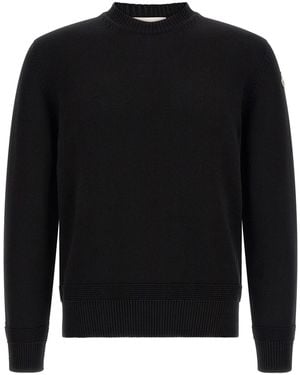Moncler Cotton Jumper - Black