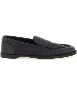 John Lobb Pace Light Grain Loafer - Black