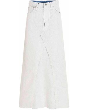 Maison Margiela 'Bianchetto' Skirt - White