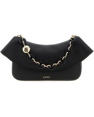 Loewe 'ola' Medium Shoulder Bag - Black