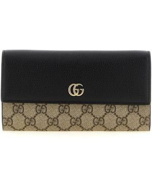 Gucci Geldbörse "Gg Marmont" An Der Kette - Schwarz