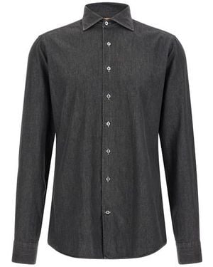 Borriello Camicia 'Napoli' - Nero