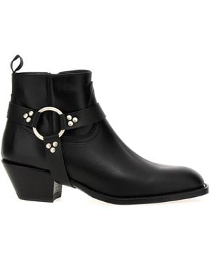 Sonora Boots 'dulce Belt' Ankle Boots - Black