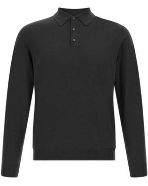 Zanone Polo Lana Flexwool - Nero