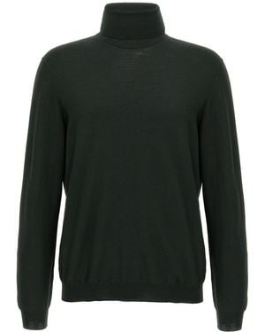 Zanone 'Dv Slim Fit' Rollkragenpullover - Grün