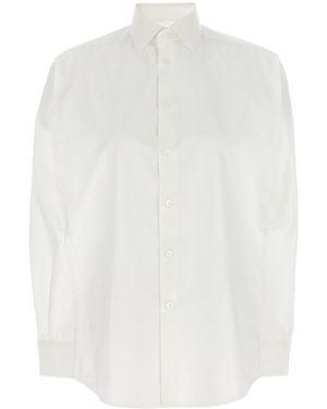 MM6 by Maison Margiela Embroidery Shirt - White