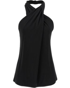 TOTEME Halter Neck Top - Black