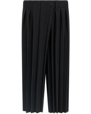 Homme Plissé Issey Miyake 'Edge Ensemble' Trousers - Black