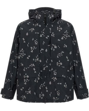 Snow Peak 'Reflective Night Camo' Jacket - Black