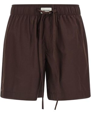 Entire studios 'pajama' Shorts - Brown