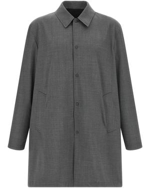 Herno Reversible Jacket - 'flight' Line - Grey