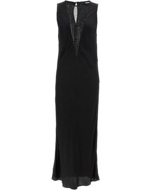 ROTATE BIRGER CHRISTENSEN Sleeveless Midi' Dress - Black