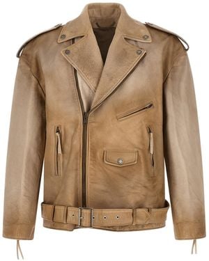 Golden Goose 'phoebe' Jacket - Brown