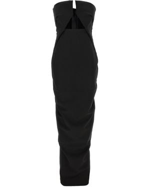 Rick Owens Kleid "Prong Gown" - Schwarz