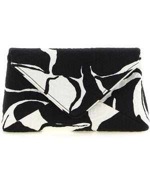 Dries Van Noten 'envelope' Clutch - Black