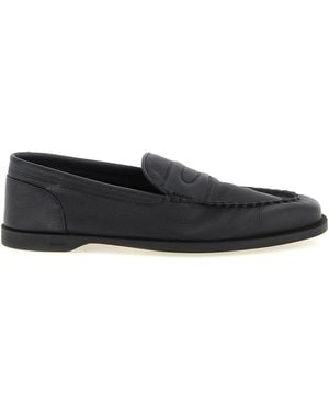 John Lobb Loafers "Pace Light Grain" - Schwarz