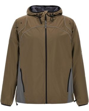 Balenciaga Techwear Jacke Mit Reißverschluss - Grün