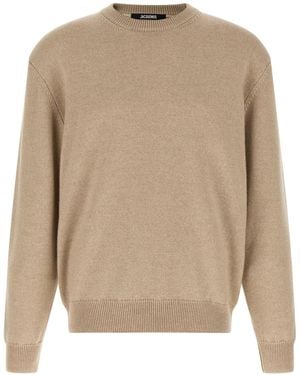 Jacquemus Pullover 'Le Maillot Moulin' - Natur