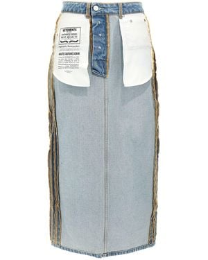 Vetements 'Inside-Out' Skirt - Grey
