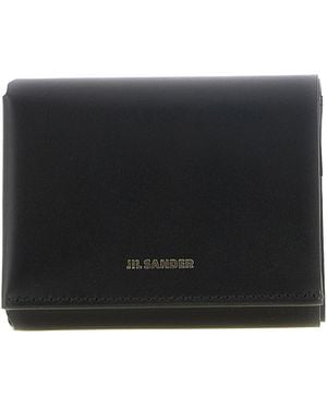 Jil Sander Origami Wallet - Black